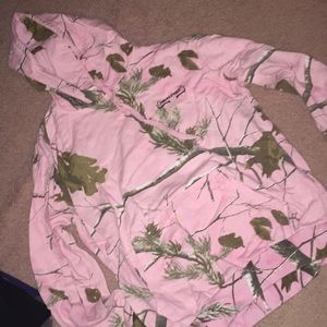 Realtree pink camo size medium sweatshirt